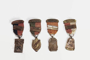 Izaak Walton League Rifle Medals Vintage Shooting Award Ribbons - Eagle's Eye Finds