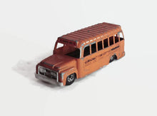Load image into Gallery viewer, Orange Hubley School Bus Vintage Metal Toy Bus - Eagle&#39;s Eye Finds
