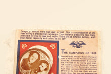 Load image into Gallery viewer, Campaign of 1908 Presidential Election Pin Vintage Collectible Reproduction - Eagle&#39;s Eye Finds

