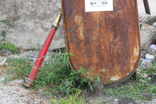 Load image into Gallery viewer, Fireman&#39;s Fire Hose Nozzle Large Vintage Red Decor - Eagle&#39;s Eye Finds
