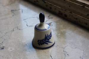 Delft Blue Bell Vintage Holland Windmill Porcelain Bell - Eagle's Eye Finds