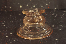 Load image into Gallery viewer, Pink Madrid Candlestick Holders by Federal Glass Vintage Depression Glass - Eagle&#39;s Eye Finds
