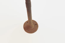 Load image into Gallery viewer, Shoe Display Stand Rusty Cast Iron Vintage Shop Store Display - Eagle&#39;s Eye Finds
