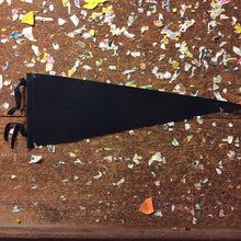 Load image into Gallery viewer, Pikes Peak Region Blue or Black Felt Pennant Vintage Colorado Decor - Eagle&#39;s Eye Finds
