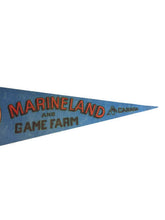 Load image into Gallery viewer, MarineLand and Game Farm Canada Felt Pennant - Eagle&#39;s Eye Finds
