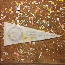 Load image into Gallery viewer, Arizona State Fair White Felt Pennant Vintage Phoenix Wall Decor - Eagle&#39;s Eye Finds
