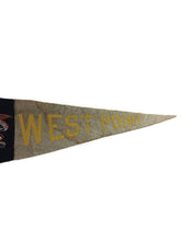 Load image into Gallery viewer, West Point Academy U.S. Military Vintage Felt Pennant Vintage Wall Decor - Eagle&#39;s Eye Finds
