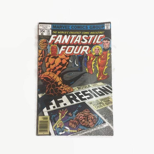 Marvel Comics Fantastic Four No. 191 Vintage Comic Book - Eagle's Eye Finds