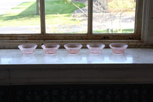 Load image into Gallery viewer, Pink Diana Bowls Depression Glass Vintage - Eagle&#39;s Eye Finds
