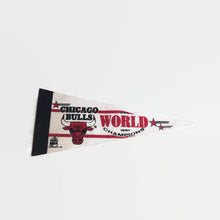 Load image into Gallery viewer, Chicago Bulls Basketball World Champions Vintage Pennant - Eagle&#39;s Eye Finds
