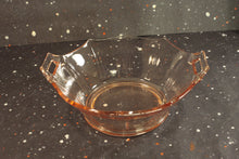 Load image into Gallery viewer, Pink Molly Double Handle Mayonnaise Bowl Vintage Imperial Glass Bowl - Eagle&#39;s Eye Finds
