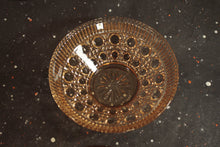 Load image into Gallery viewer, Pink Windsor Cane and Button Vintage Glass Candy Dish - Eagle&#39;s Eye Finds

