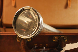 Silver Deville Flashlight | Long and Large Vintage Flashlight - Eagle's Eye Finds