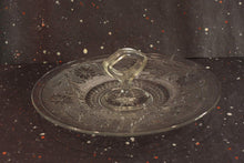 Load image into Gallery viewer, Center Handle Tray Vintage Indiana Sandwich Glass Serving Tray - Eagle&#39;s Eye Finds
