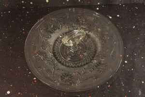 Center Handle Tray Vintage Indiana Sandwich Glass Serving Tray - Eagle's Eye Finds