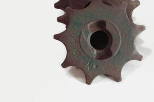 Rusty Gears or Cogs Vintage Industrial Wall Art - Eagle's Eye Finds