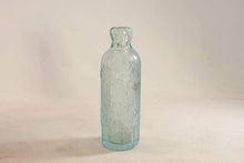 Load image into Gallery viewer, Hayes Bros. Blob Top Bottle Antique Hutchinson Hutch Aqua Bottle - Eagle&#39;s Eye Finds
