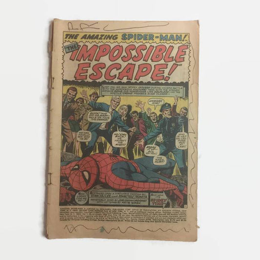 Amazing Spider-Man No. 65 Impossible Escape Vintage Marvel Comic Comic Book - Eagle's Eye Finds