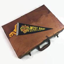 Load image into Gallery viewer, West Point Military Academy Vintage Felt Pennant Vintage Wall Decor - Eagle&#39;s Eye Finds
