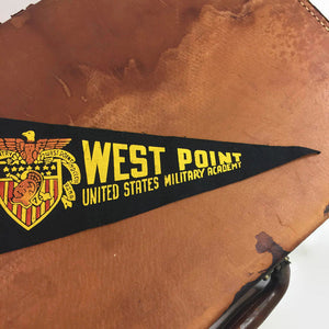 West Point Military Academy Vintage Felt Pennant Vintage Wall Decor - Eagle's Eye Finds