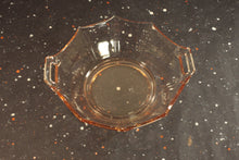 Load image into Gallery viewer, Pink Molly Double Handle Mayonnaise Bowl Vintage Imperial Glass Bowl - Eagle&#39;s Eye Finds
