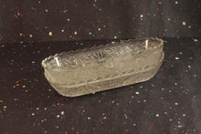 Load image into Gallery viewer, Indiana Sandwich Pattern Relish Celery Tray Vintage Clear Glass - Eagle&#39;s Eye Finds
