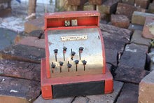 Load image into Gallery viewer, Red Tom Thumb Cash Register Vintage Toy - Eagle&#39;s Eye Finds
