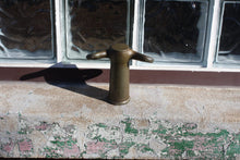 Load image into Gallery viewer, Brass Valve Handle Large Vintage Two-handed Brass Crank - Eagle&#39;s Eye Finds
