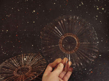 Load image into Gallery viewer, Old Cafe Low Candy Dish Vintage Pink Footed Dish - Eagle&#39;s Eye Finds
