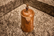 Load image into Gallery viewer, Copper Coffee Pot Vintage Kitchen Decor - Eagle&#39;s Eye Finds
