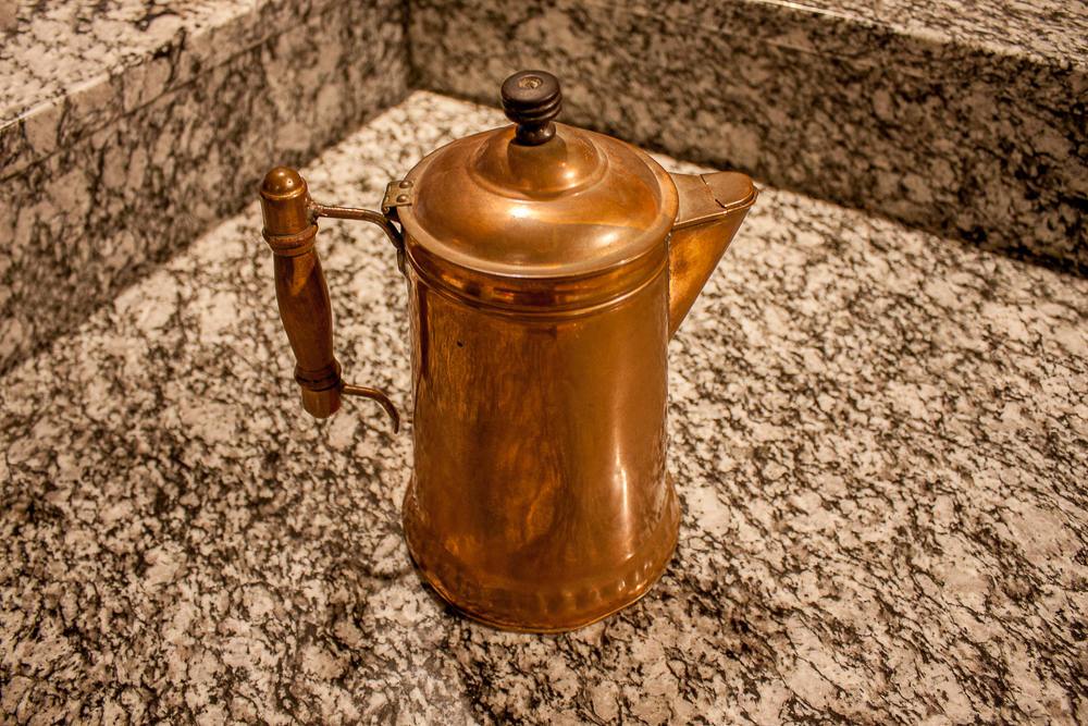 Copper Coffee Pot Vintage Kitchen Decor - Eagle's Eye Finds
