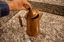 Load image into Gallery viewer, Copper Coffee Pot Vintage Kitchen Decor - Eagle&#39;s Eye Finds

