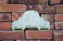 Load image into Gallery viewer, Norwalk Tech College Vintage Connecticut License Plate Topper - Eagle&#39;s Eye Finds
