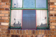 Load image into Gallery viewer, Eze-Orange Drink Vintage Embossed Chalkboard Tin Menu Sign - Eagle&#39;s Eye Finds
