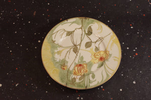 Yellow Rose Empire Bavaria Plate Vintage Floral Kitchen Decor - Eagle's Eye Finds