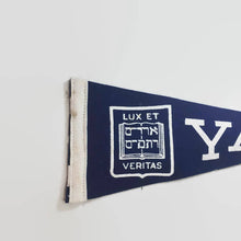 Load image into Gallery viewer, Yale University Mini Felt Pennant Vintage College Decor - Eagle&#39;s Eye Finds
