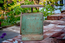 Load image into Gallery viewer, Way Rite Chippy Green Scale Vintage Kitchen Decor - Eagle&#39;s Eye Finds
