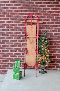 Royal Racer Red Runner Sled Vintage Holiday Decor - Eagle's Eye Finds