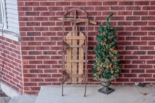 Load image into Gallery viewer, Vintage Royal Racer Wooden Sled Winter Décor - Eagle&#39;s Eye Finds
