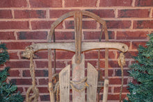Load image into Gallery viewer, Wooden Runner Sled Vintage Winter Decor - Eagle&#39;s Eye Finds
