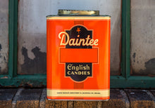 Load image into Gallery viewer, Daintee English Candy Tin Vintage Kitchen Storage Decor - Eagle&#39;s Eye Finds
