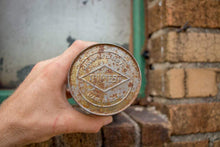 Load image into Gallery viewer, Black Metal Lunchbox Vintage Chic Decor - Eagle&#39;s Eye Finds
