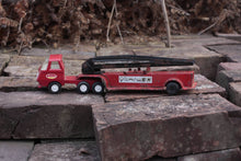 Load image into Gallery viewer, Tonka Fire Truck with Aerial Ladder Vintage Children&#39;s Toy - Eagle&#39;s Eye Finds
