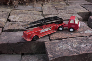 Tonka Fire Truck with Aerial Ladder Vintage Children's Toy - Eagle's Eye Finds