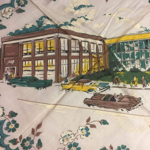 Beverly Bank Vintage Handkerchief Hanky - Eagle's Eye Finds