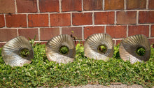 Load image into Gallery viewer, Green Xray Mercury Lamp Shades Antique Industrial Lighting - Eagle&#39;s Eye Finds
