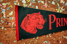 Load image into Gallery viewer, Princeton University Tiger Felt Pennant Vintage Collegiate Wall Decor - Eagle&#39;s Eye Finds
