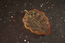 Load image into Gallery viewer, Pink Glass Leaf Shaped Dish Vintage Serving or Trinket Dish - Eagle&#39;s Eye Finds
