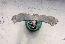 Load image into Gallery viewer, Approaching Eagle Sculpture by Phil Hauser - Eagle&#39;s Eye Finds
