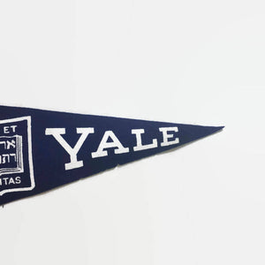 Yale University Mini Felt Pennant Vintage College Decor - Eagle's Eye Finds